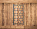 Wavy Metal Trellis/Privacy Screen