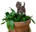 West Highland Terrier Plant Stake