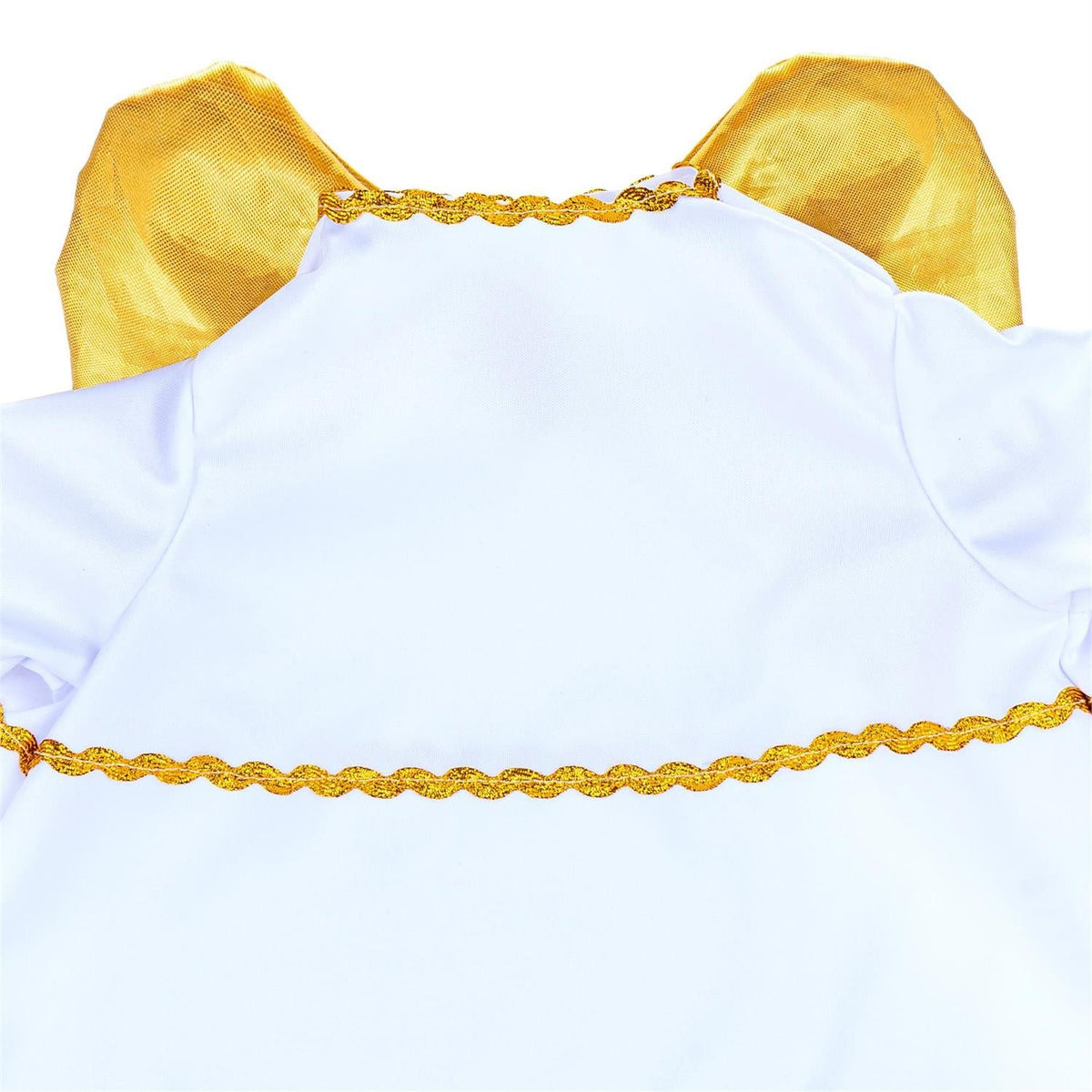 White & Gold Angel Outfit with Halo for 21-Inch Porch Goose