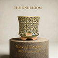 WS-0043 Rustic Handmade Clay Planter Pot - Pot rim diameter: 1.8"