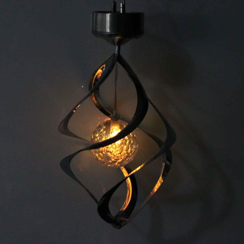 AGPtEK Solar Power LED Color Changing Wind Chime For Outdoor Garden Courtyard