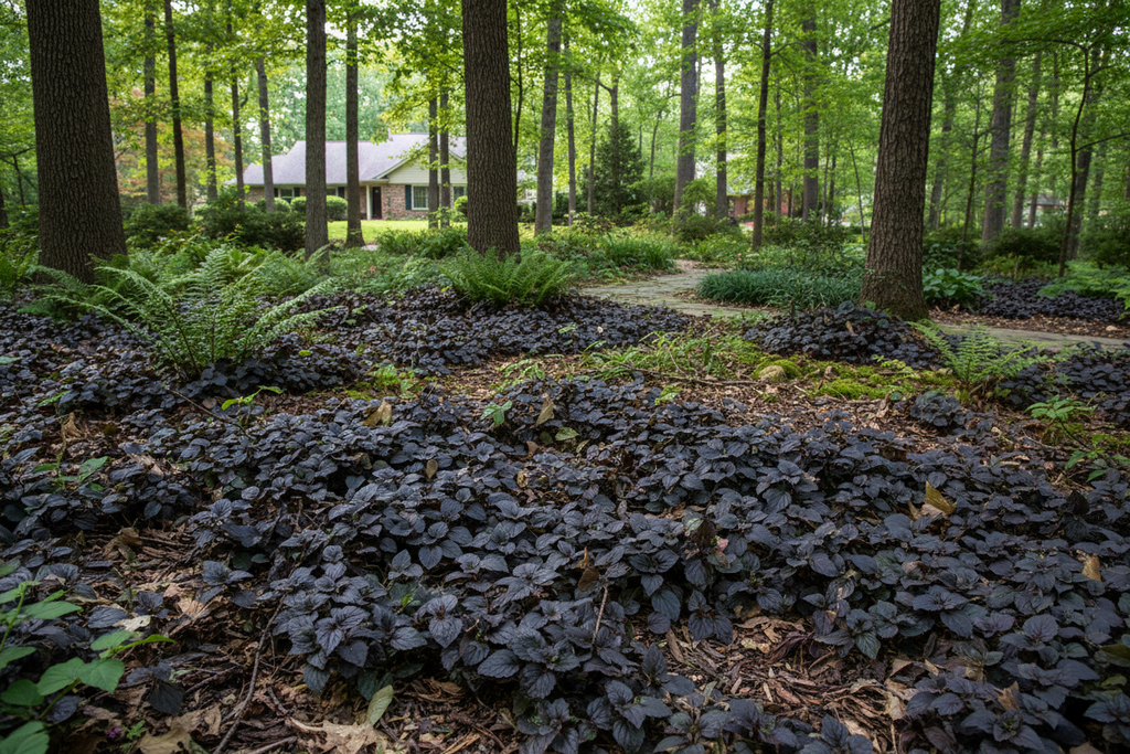 Ajuga 'Black Scallop'