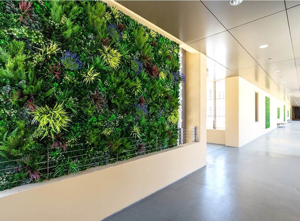 Sample Panel – Country Fern Vertical Garden (Small Sample)