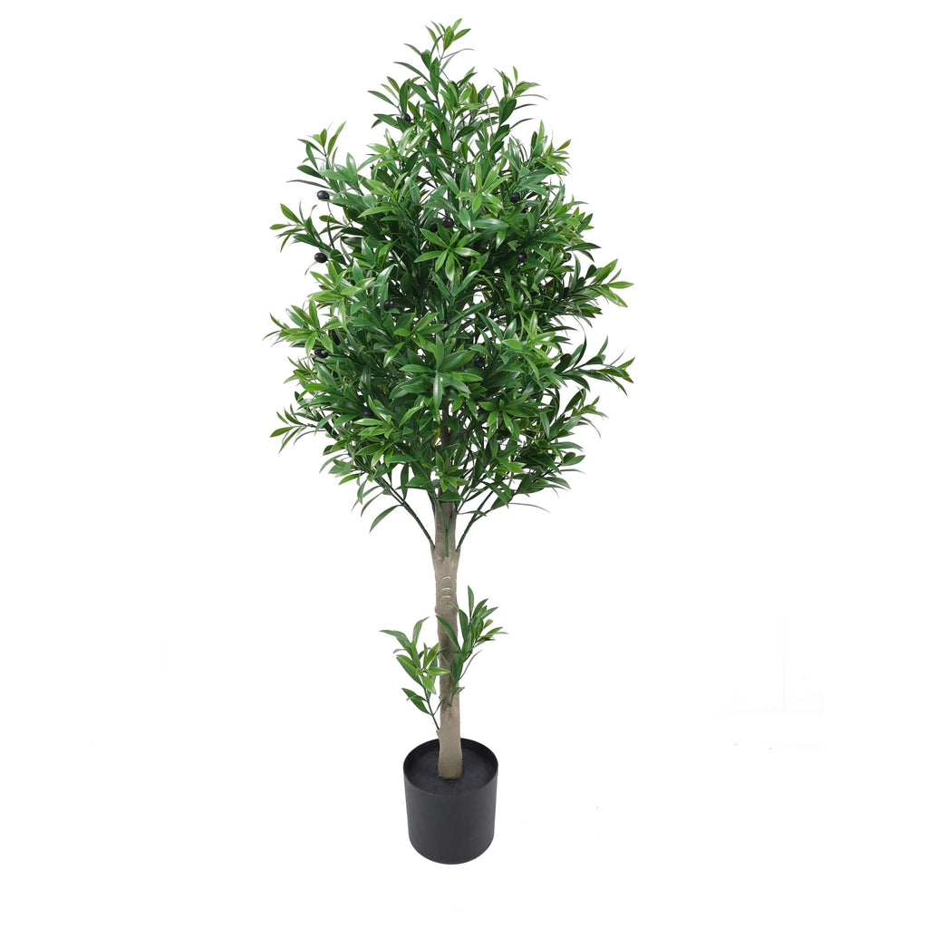 Olive Artificial Tree 47.2in – UV Resistant