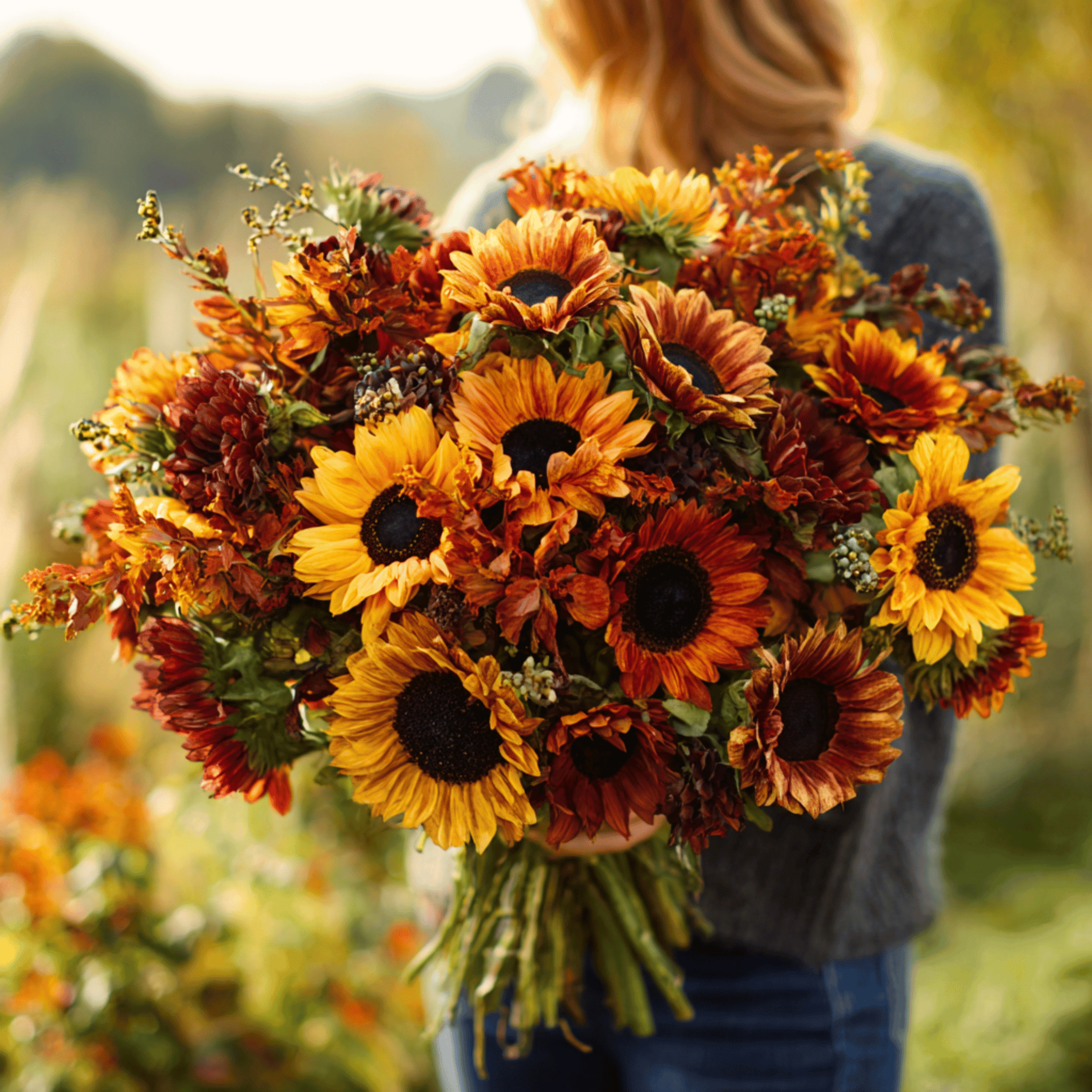 Autumn Beauty Sunflower – 25 Seeds