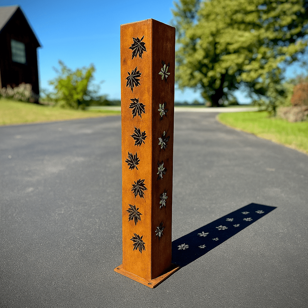 Autumn Glow Luminary Collection - Solar Pillars