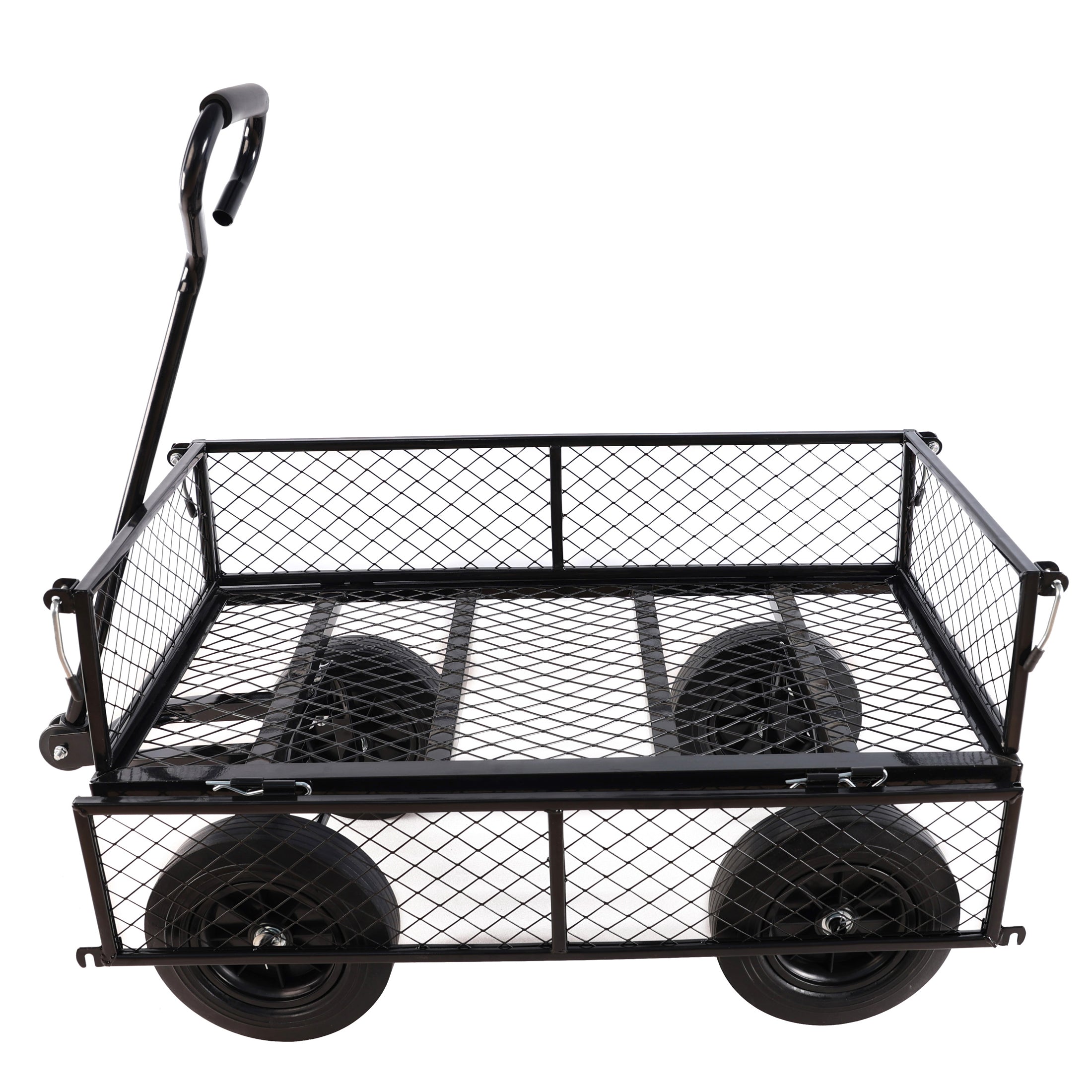 Solid Wheels Garden Cart Wagon