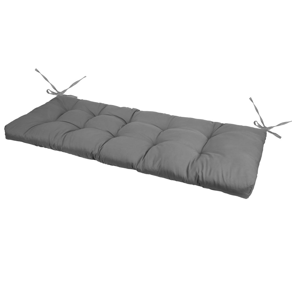 Bench Seat Cushion For Indoor Outdoor Furniture Non Slip Long Chair Cushion with Ties Strap Swing Cushion 51.18x19.68IN For Garden Patio Balcony Entry