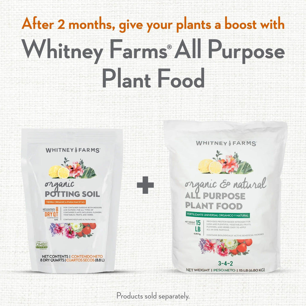 Organic Potting Soil for Container Gardens, 8 Dry Qt.