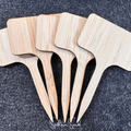 Bamboo Plant Markers 5 Count Eco-Friendly Garden Labels for Herbs Vegetables Flowers 2.36" x 3.94"