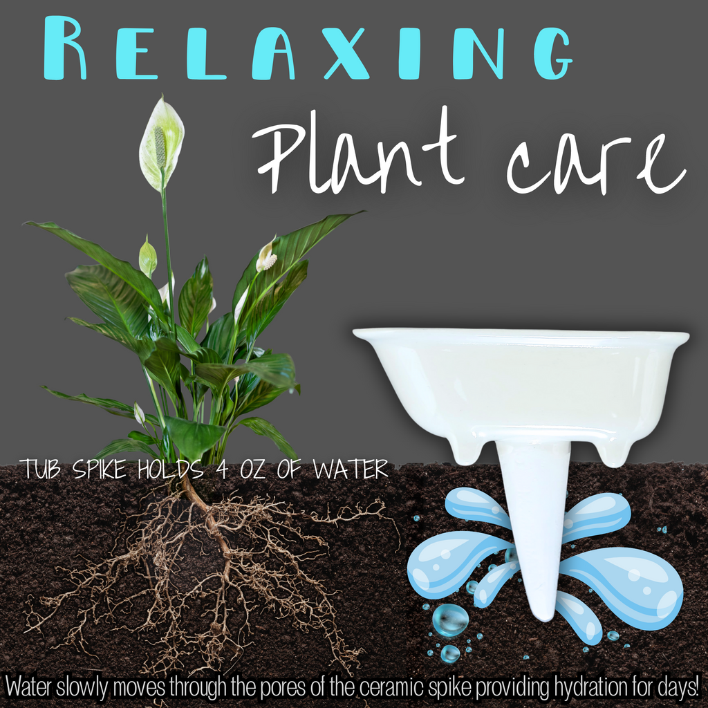 Bathtub Watering Spike