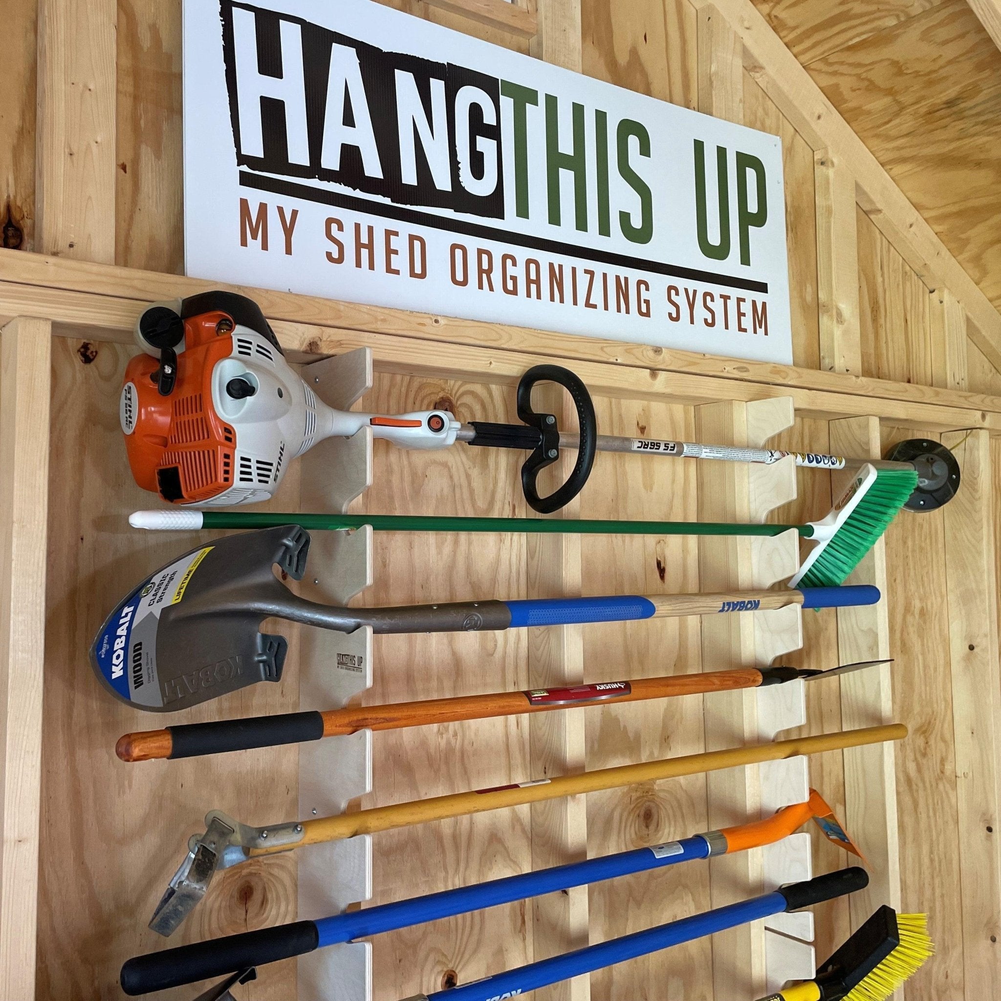 Garden Tool Organizer Rack
