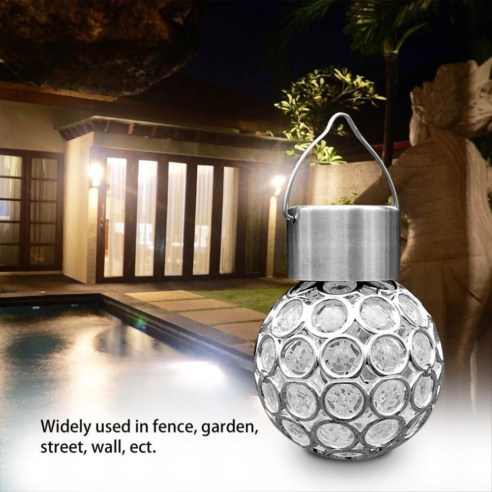 Outdoor Solar Waterproof LED Hanging Lanterns for Garden