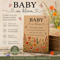 Baby in Bloom Seed Packet Favors, 25 Pre Filled
