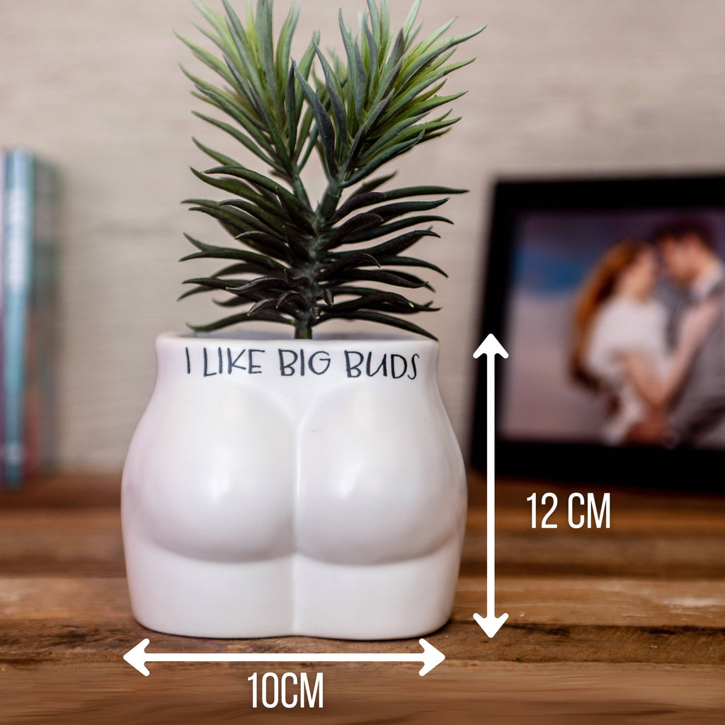 I Like Big Buds Put Some Plants On - Novelty Indoor Planter