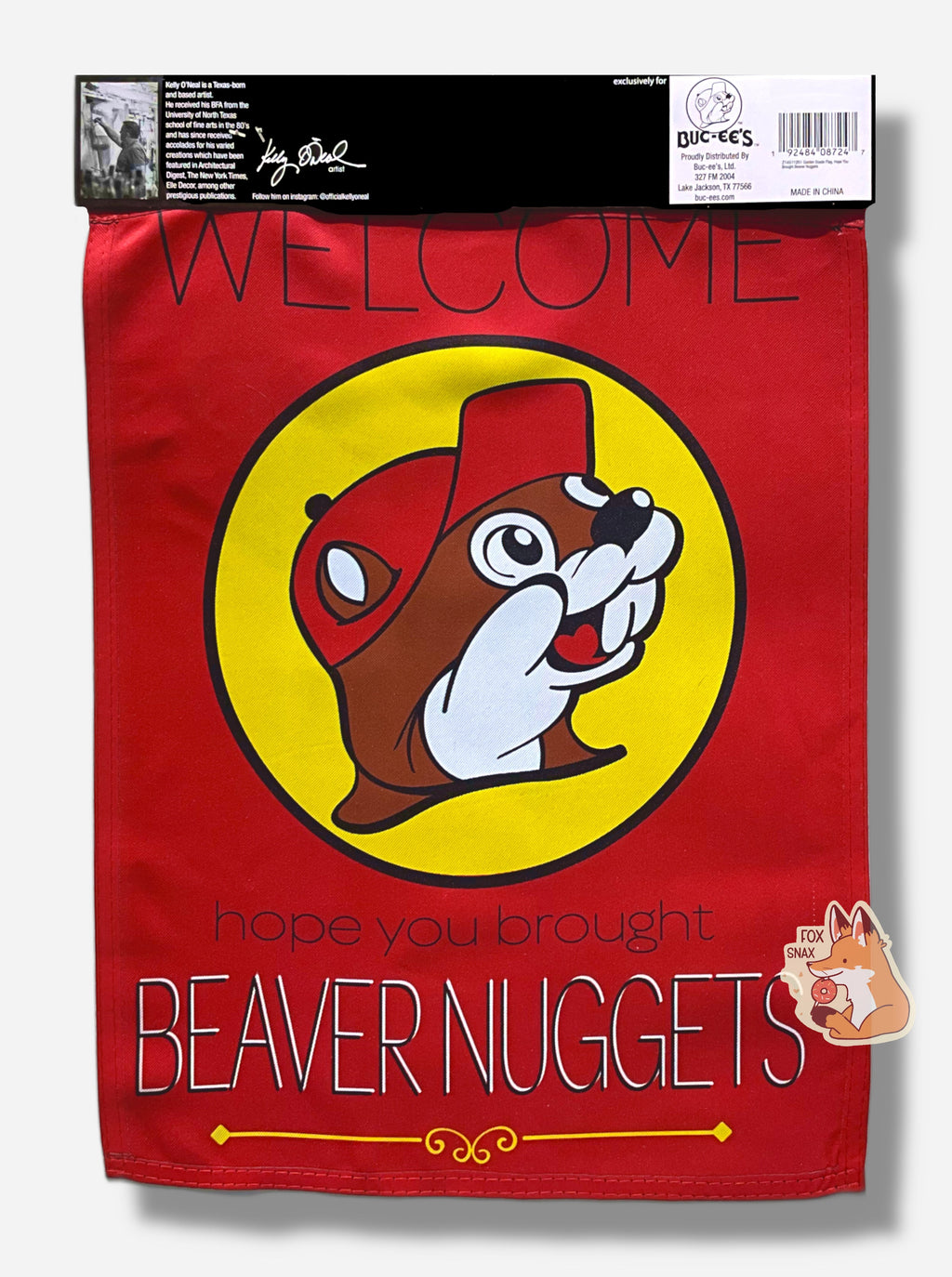 Buc-ee's Garden Flag