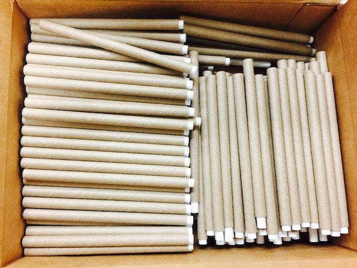 Spring Cardboard BeeTubes and Inserts for Mason Bees - 8mm