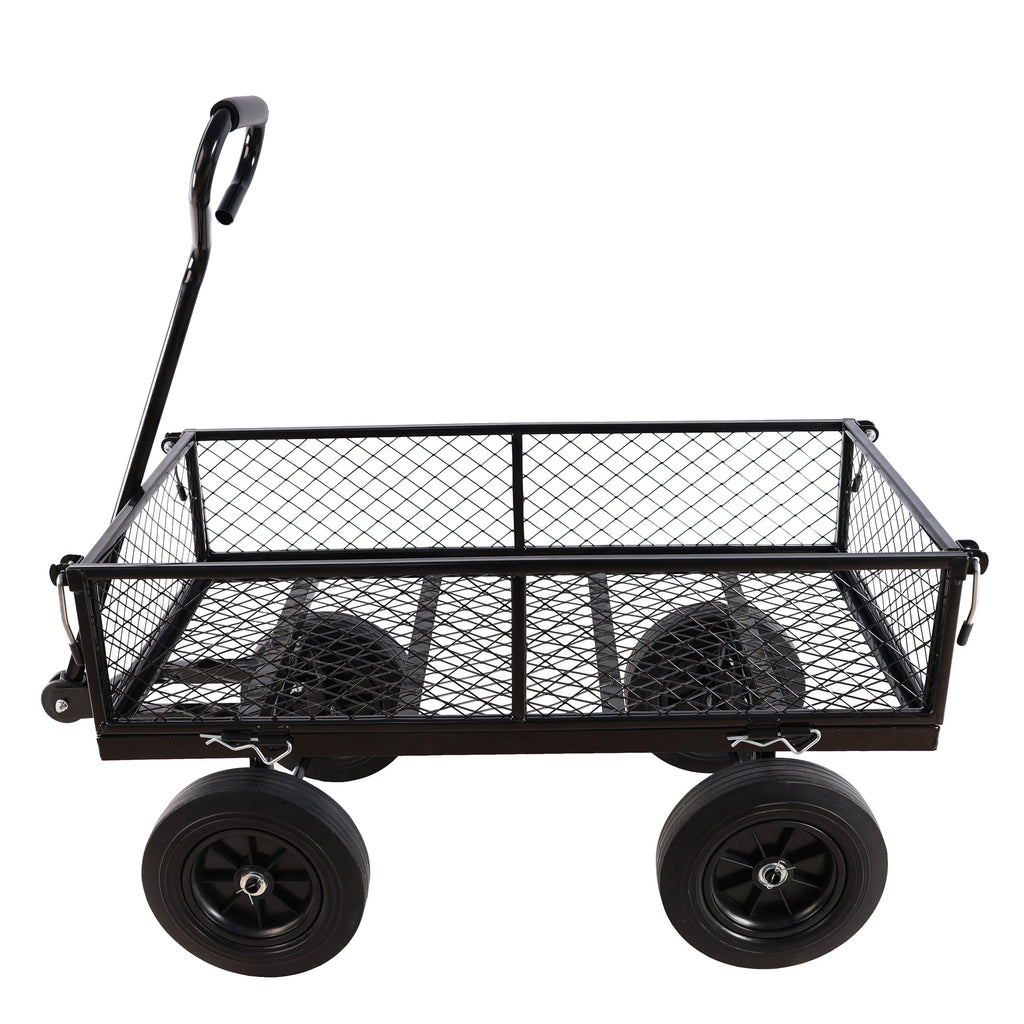 Solid Wheels Garden Cart Wagon
