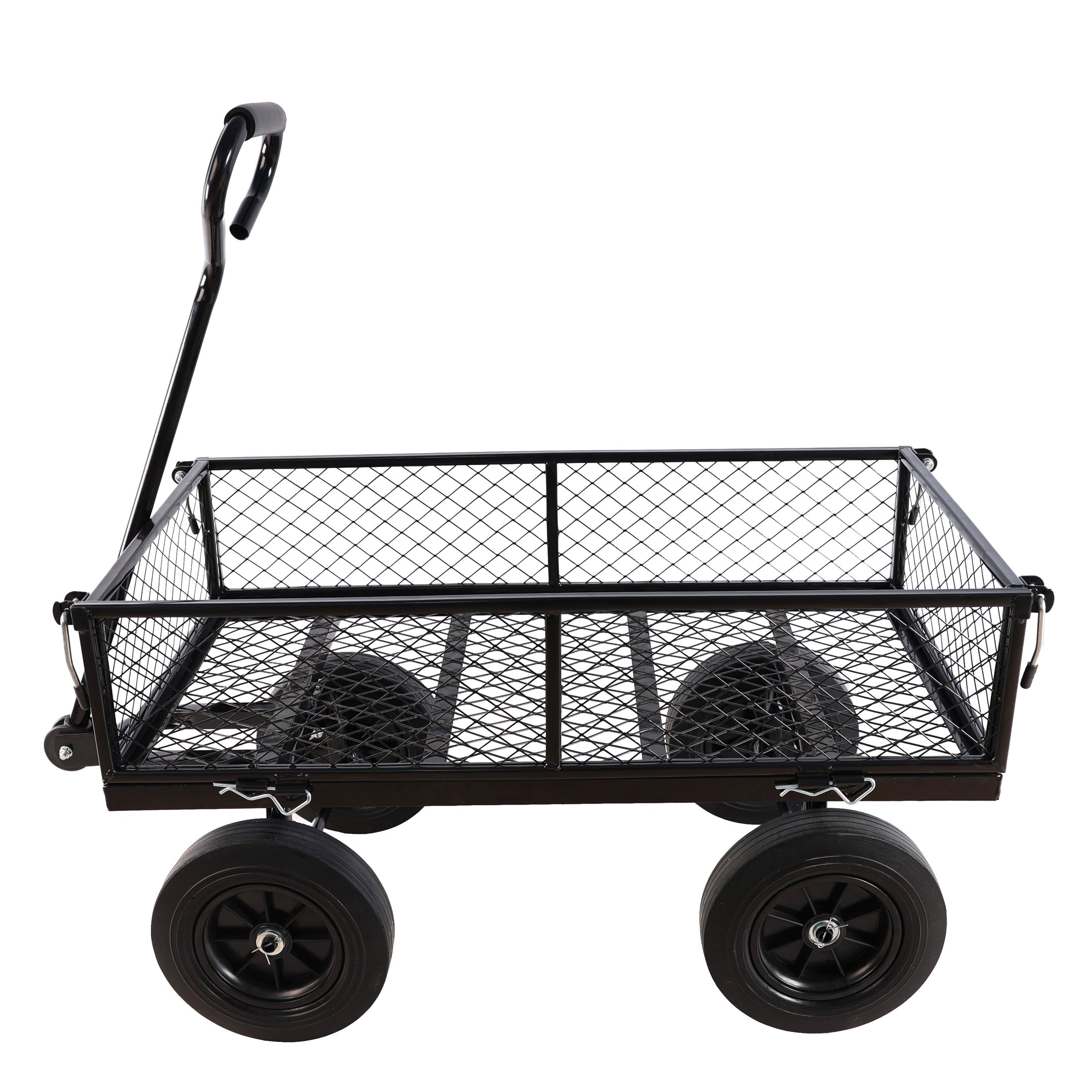 Solid Wheels Garden Cart Wagon