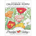 Mission Bells California Poppy Flower Seeds