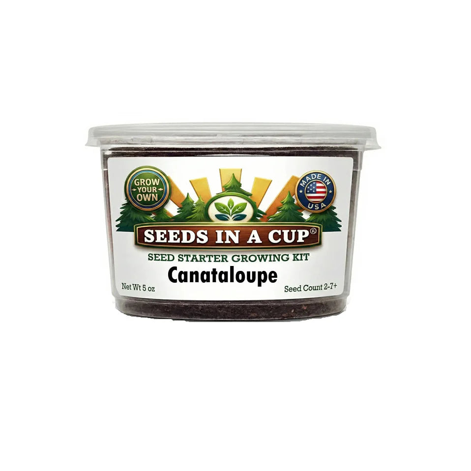 Cantaloupe Grow Kit | Grow Cantaloupe from Seed | Seeds In A Cup®