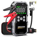 MANDOTOS Car Jump Starter Pro With Air Compressor 6000A 21800mAh LCD Display Portable Booster Charger