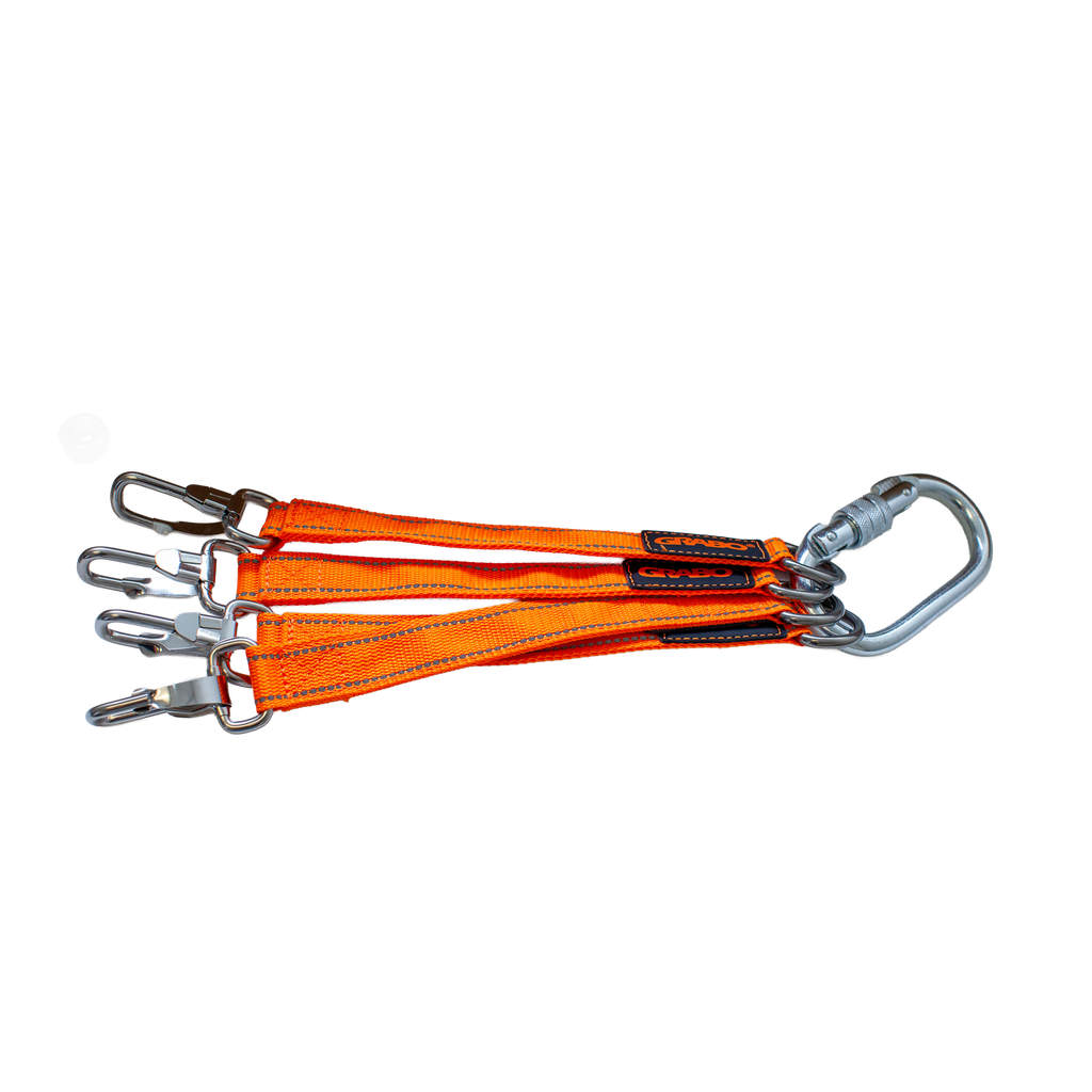GRABO U-Hoist Crane Bar, Four-Cup