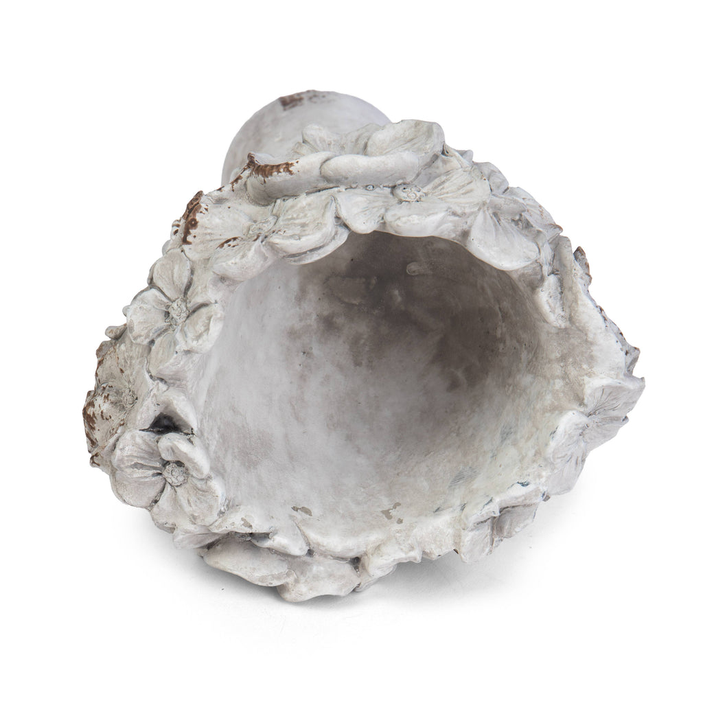 Round Cement Head Planter