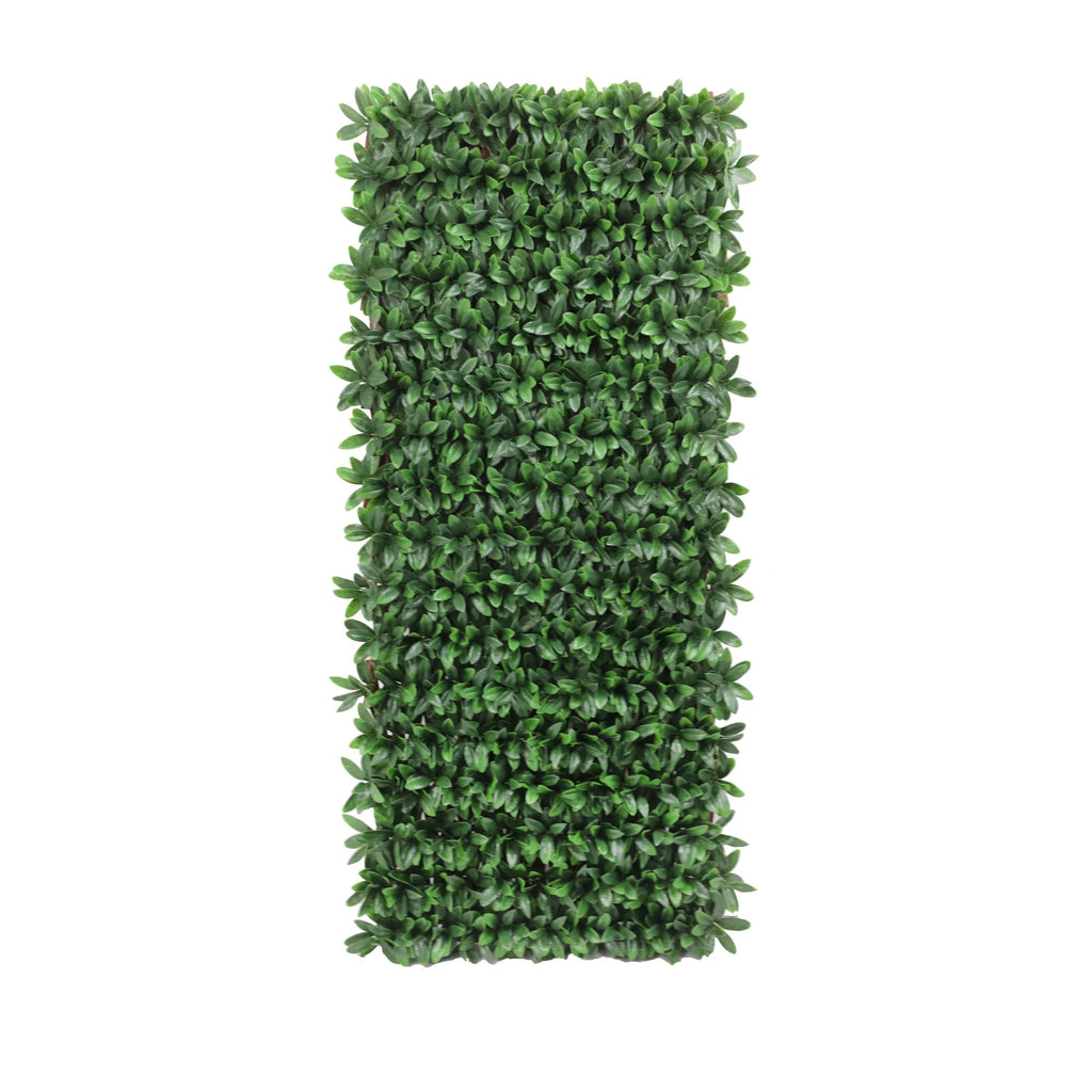 English Laurel Expandable Artificial Trellis Privacy Screen – UV Resistant