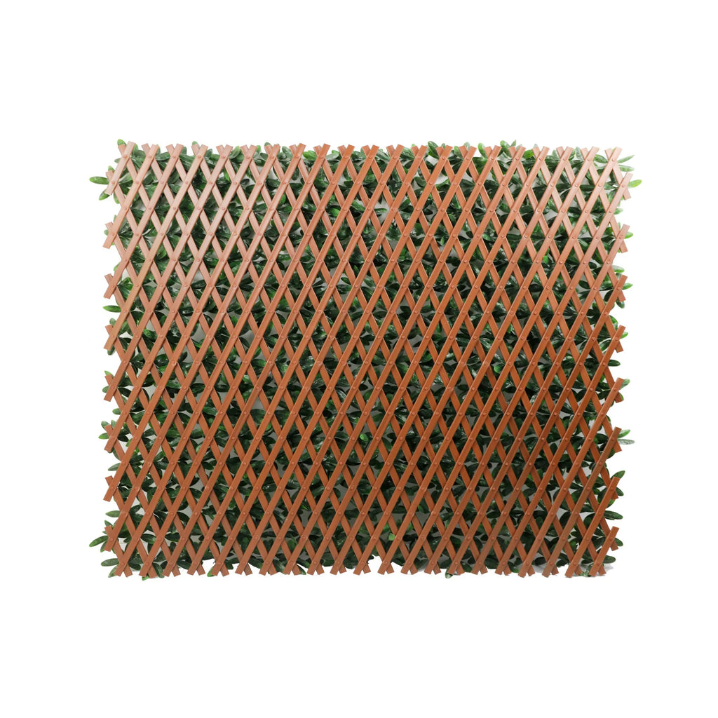English Laurel Expandable Artificial Trellis Privacy Screen – UV Resistant