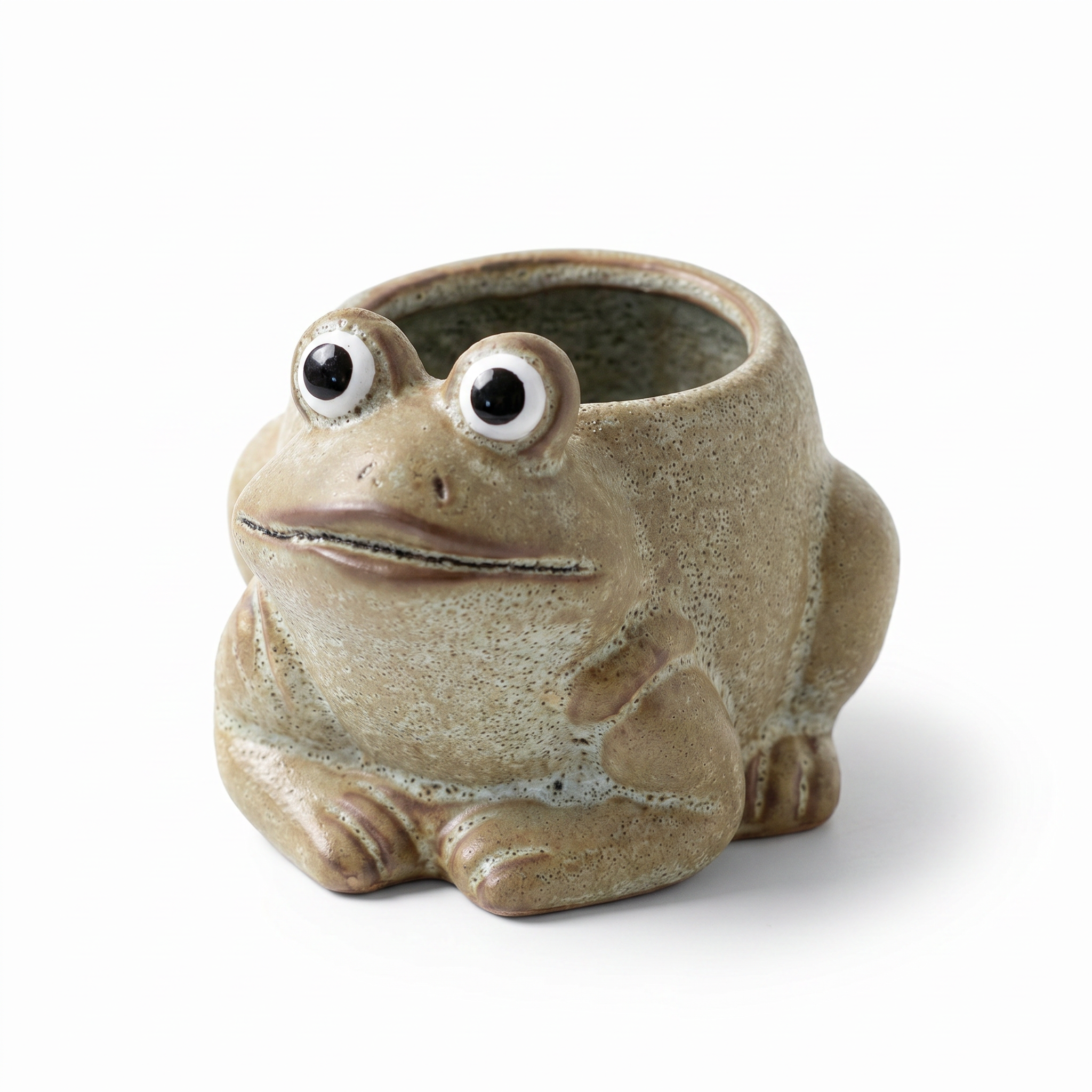 Ceramic Frog Mini Planter