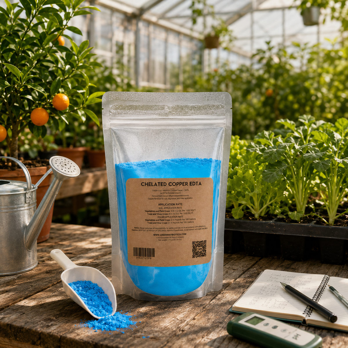 Chelated Copper EDTA Fertilizer 14% Cu