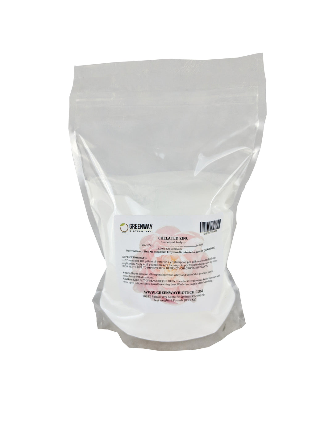 Chelated Zinc EDTA Fertilizer 14% Zn
