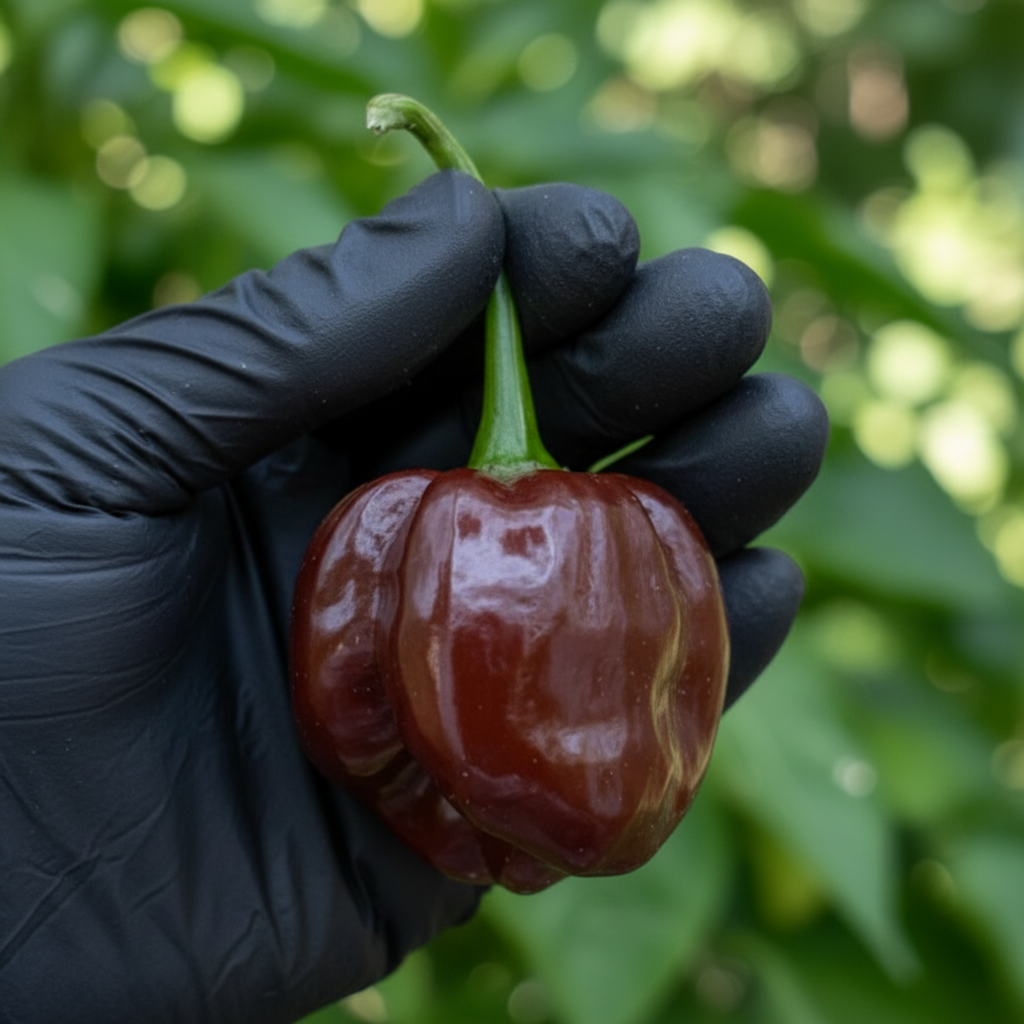 Chocolate Scotch Bonnet Pepper Seeds