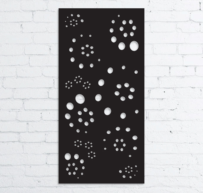 Metal Privacy Screen or Large Metal Wall Art (46" Inch)