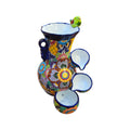 Colorful Talavera Fountain | Mexican Ceramic Water Feature