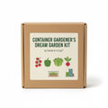 Container Gardener's Dream Garden Kit | Tomato, Bell Pepper, Lettuce & Radish | Seeds In A Cup®