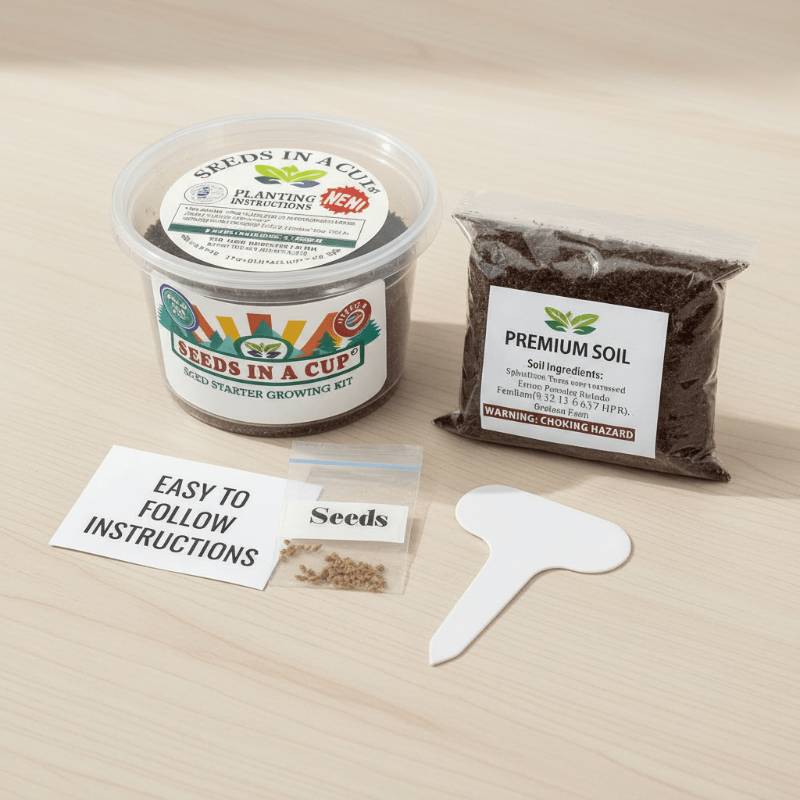 Fig Tree Grow Kit | Grow Fig Tree from Seed | Seeds In A Cup®
