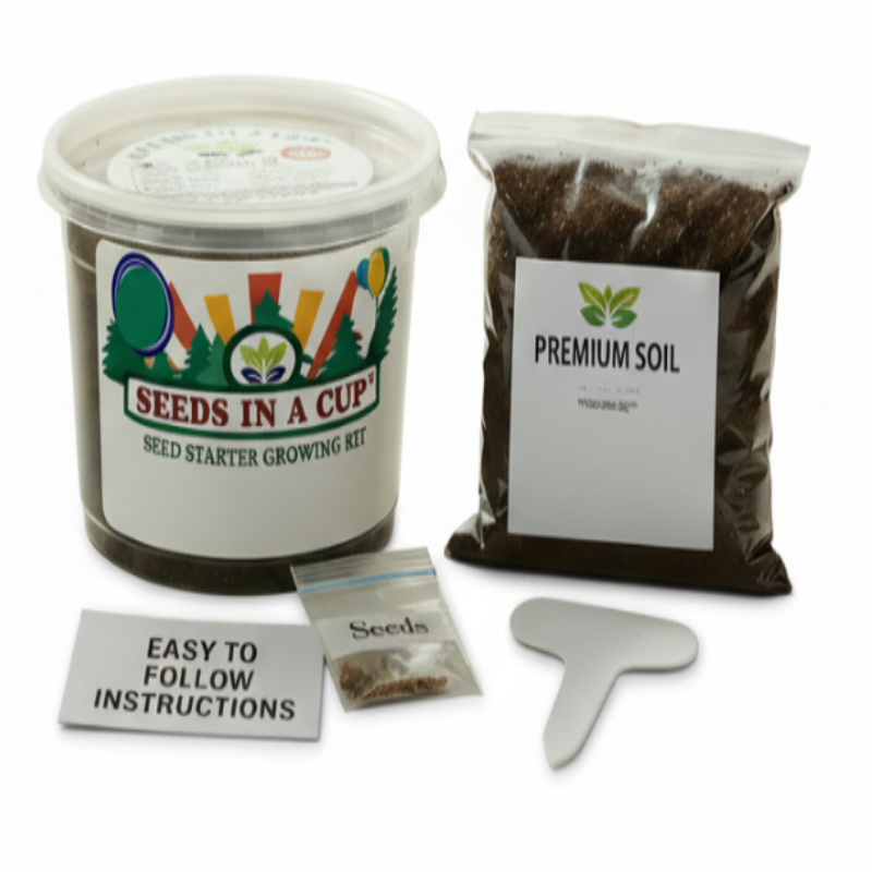 Lavender Grow Kit | Grow Fresh Lavender from Seed | Seeds In A Cup®