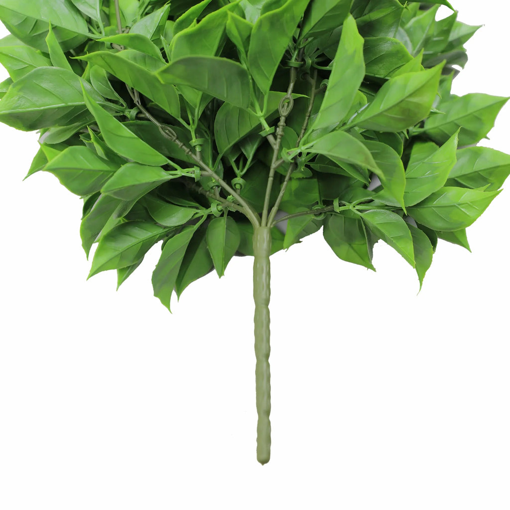 Dense Flowering Pothos Artificial Hanging Bush 10.6×28.5in – NFPA 701 Certified – UV Resistant