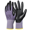 Work Gloves 12-Pair Touch Screen Nitrile-Coated Garden Construction Gloves