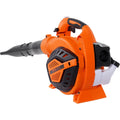 Leaf Blower, 26CC 2-Cycle Handheld Leaf Blower with A Fuel Tank, 2-in-1 Blower 425CFM Air Volume 156MPH Speed, Ideal for Lawn Care, Leaf Cleaning, and Snow Removal