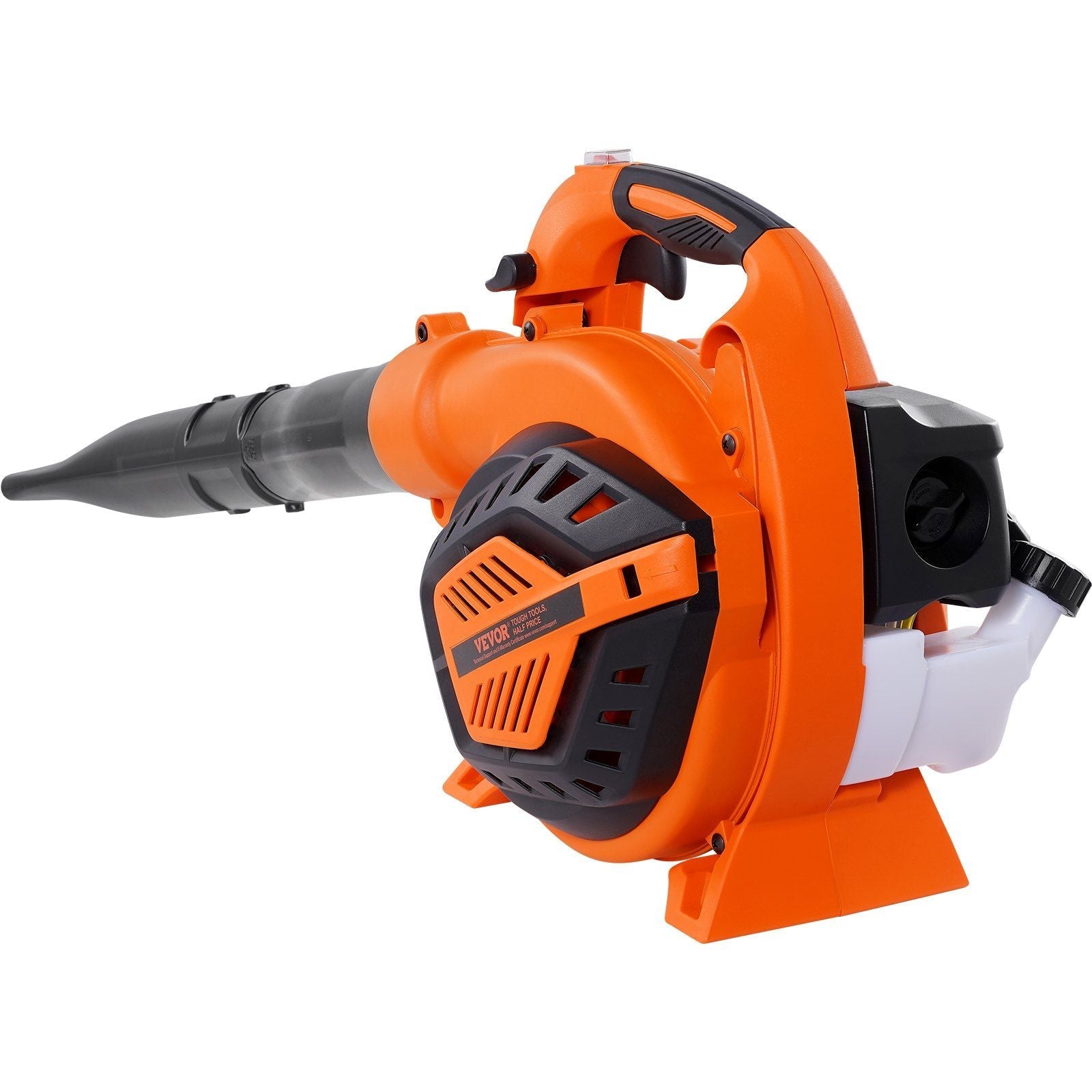 Leaf Blower, 26CC 2-Cycle Handheld Leaf Blower with A Fuel Tank, 2-in-1 Blower 425CFM Air Volume 156MPH Speed, Ideal for Lawn Care, Leaf Cleaning, and Snow Removal
