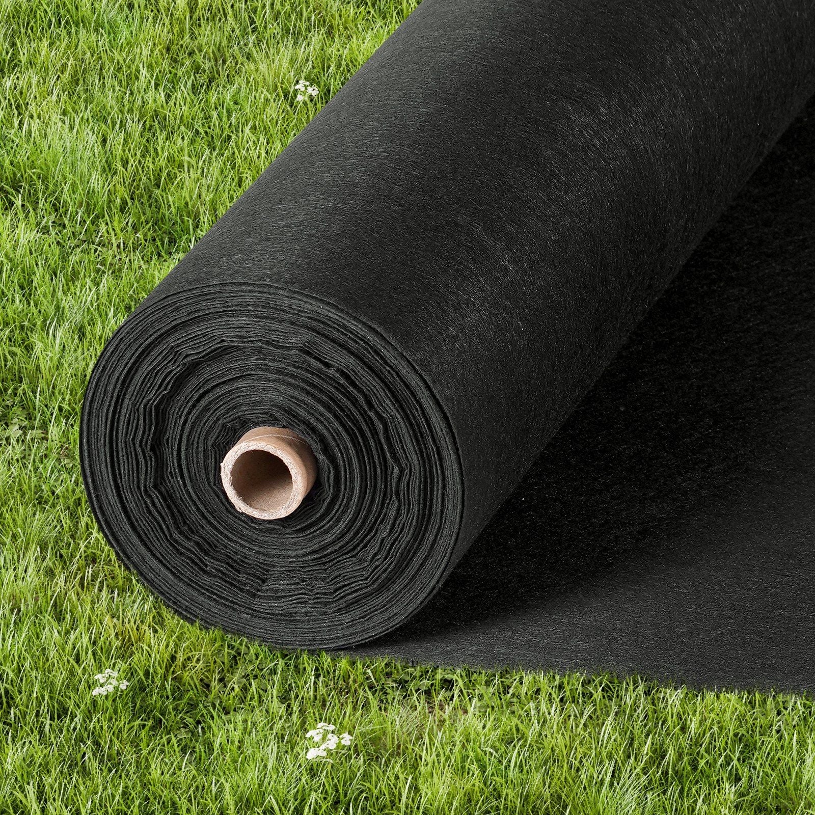 Non-Woven Geotextile Fabric 6x100FT 8OZ Ground Cover Weed Control Fabric
