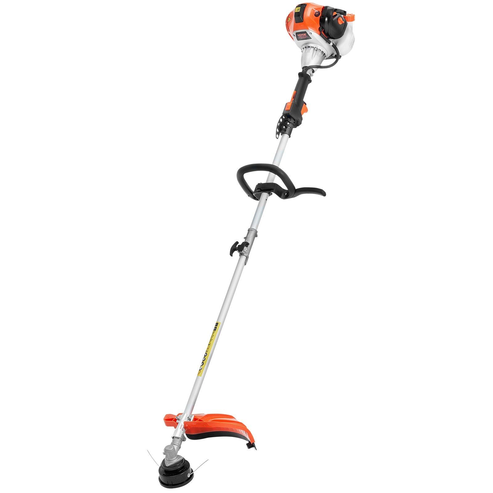 String Trimmer, 25.2CC 2-Stroke, Gas Powered Weed Wacker, 16.9" Cordless Grass Trimmer, Multi-Functional Lawn Edger with Shoulder Strap & 3T Blade, Weed Eater for Quick Grass Cleaning