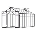 Polycarbonate Greenhouse 8 x 14 Ft Outdoor Walk-in Greenhouse for Garden