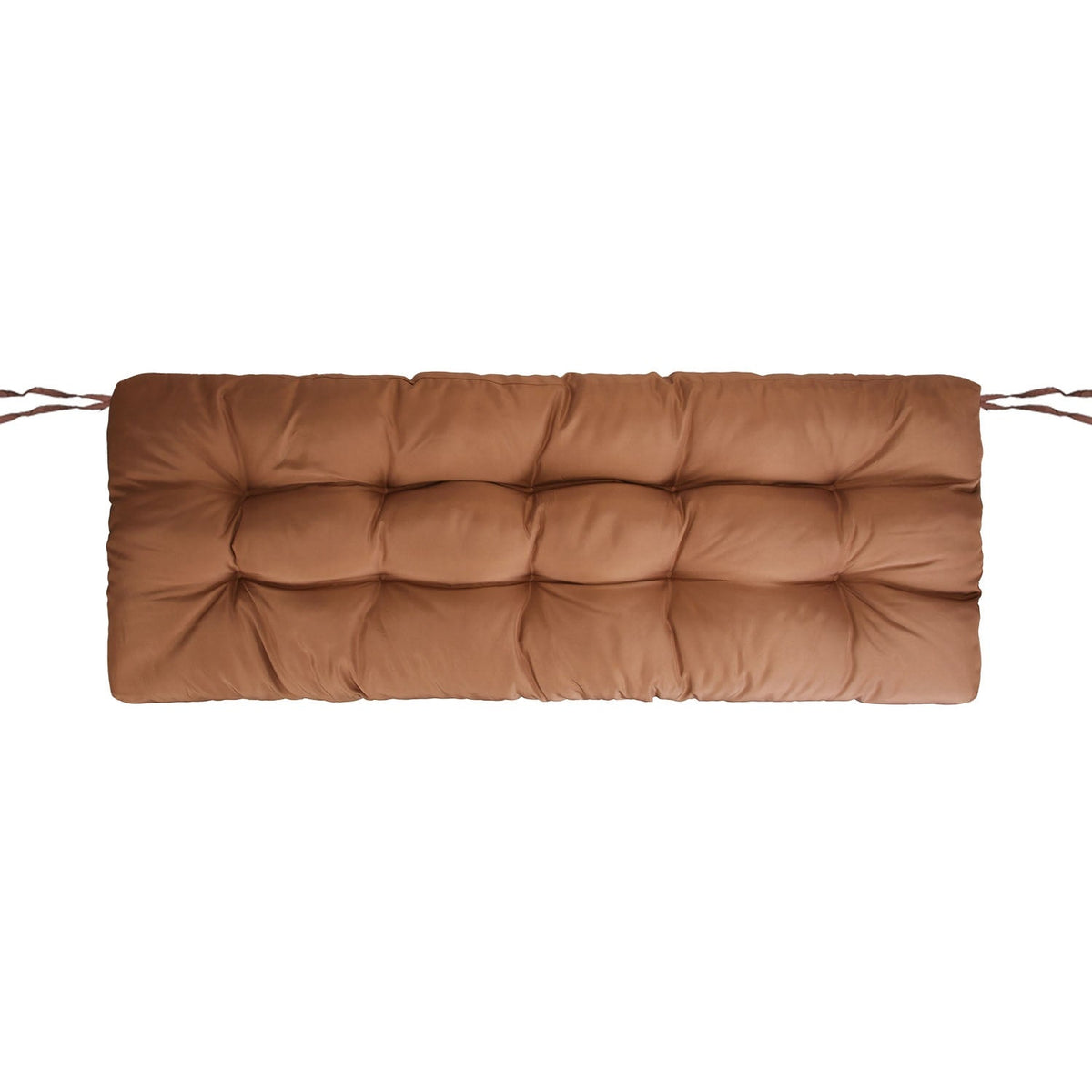 Bench Seat Cushion For Indoor Outdoor Furniture Non Slip Long Chair Cushion with Ties Strap Waterproof Swing Cushion 51.18x19.68IN For Garden Patio Ba