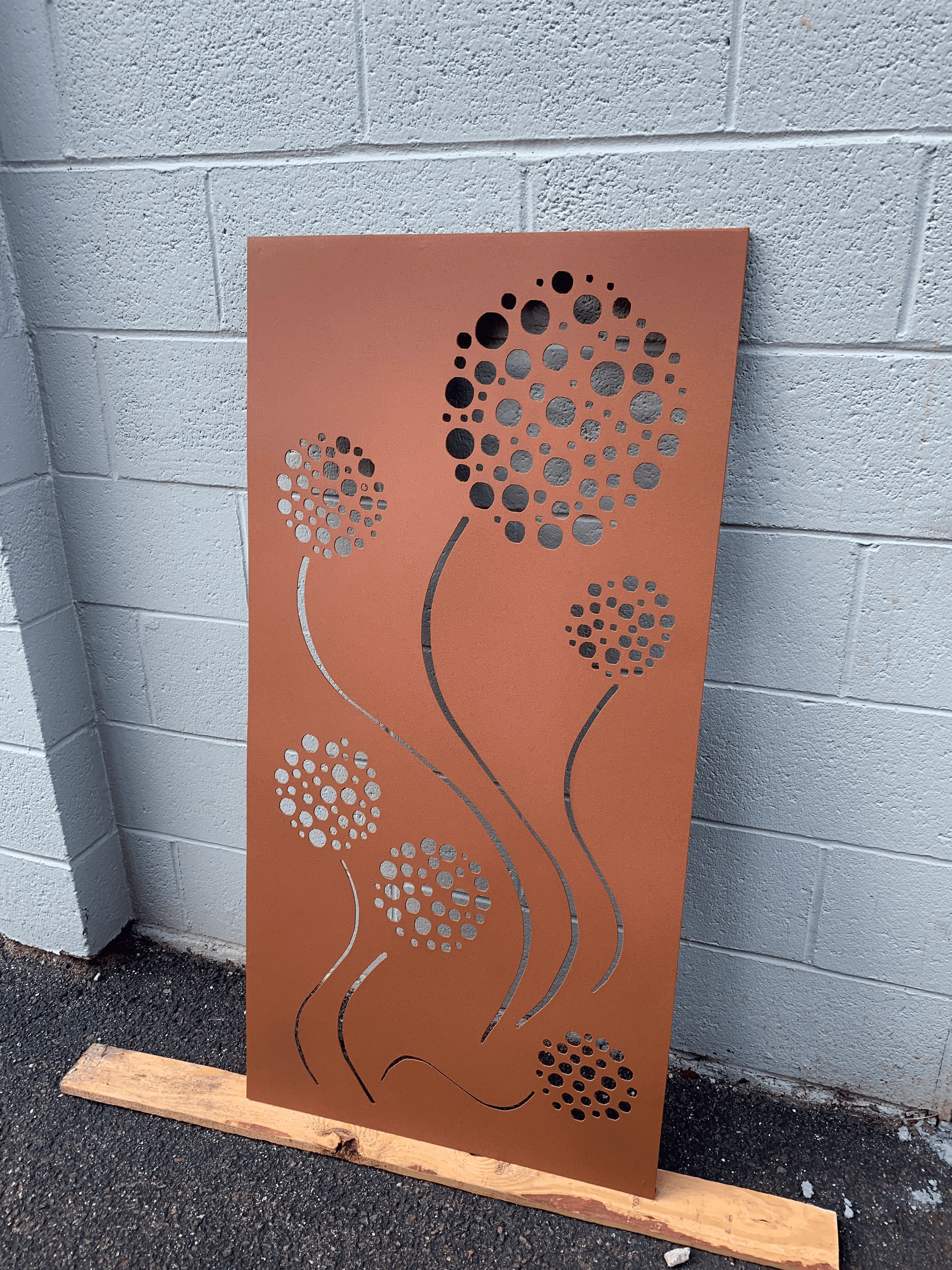 Metal Privacy Screen Panels / Wall Hanging (46" Inch)