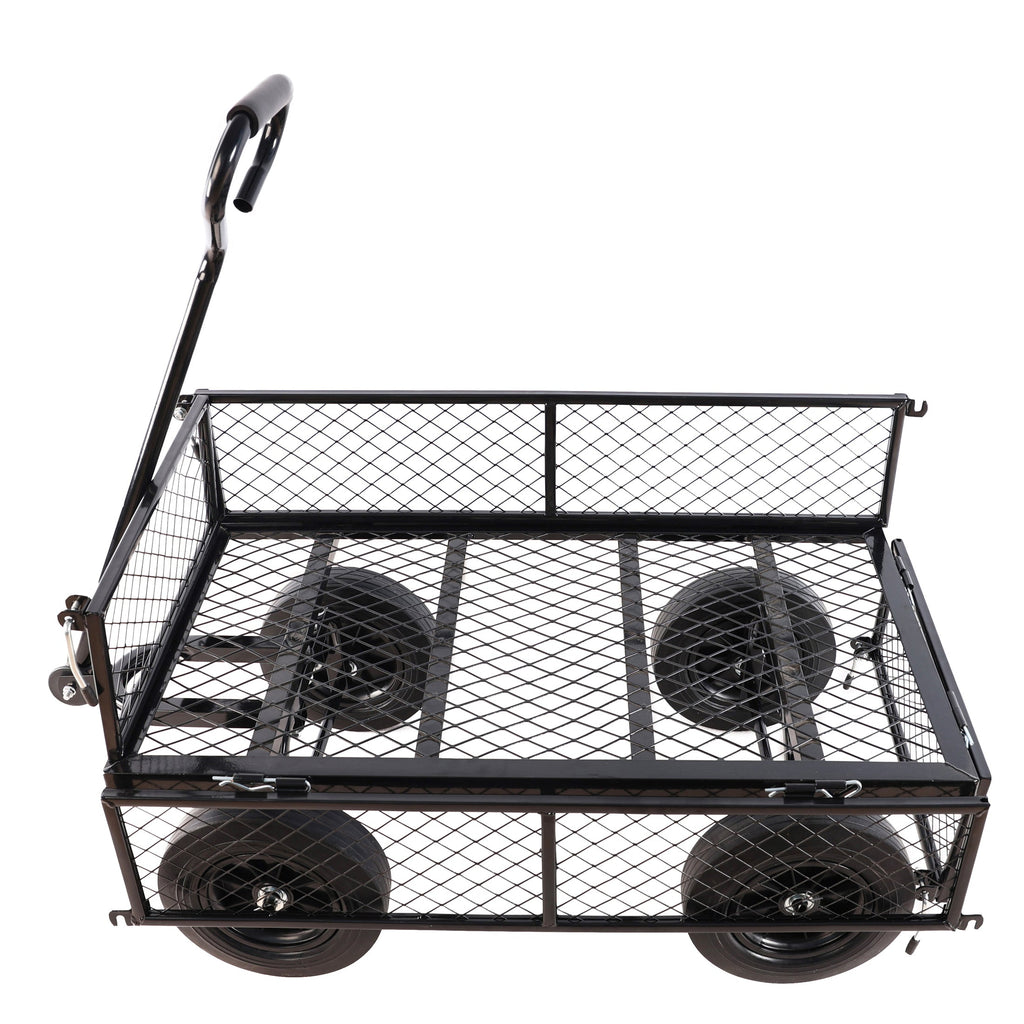 Solid Wheels Garden Cart Wagon