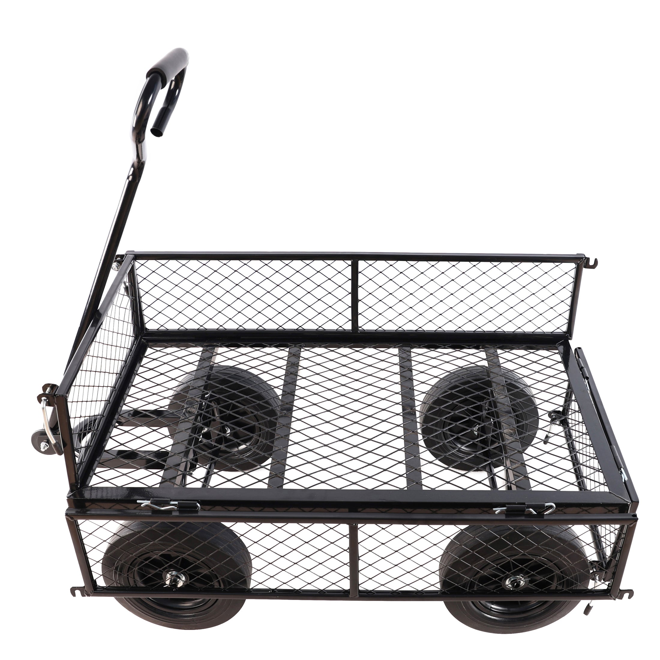 Solid Wheels Garden Cart Wagon
